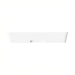 Minimalist white ceiling light fixture