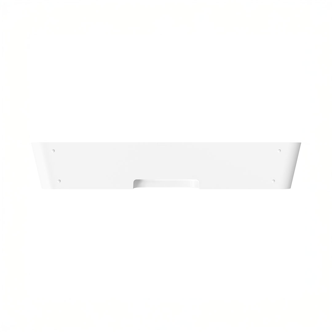 Minimalist white ceiling light fixture
