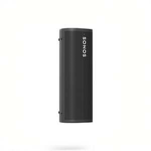 Black Sonos portable Bluetooth speaker