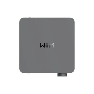 Gray Wiim device with logo on front