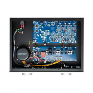 Inside view of electronic audio equipment