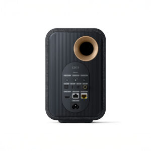 Back view of LSX II speaker with ports.