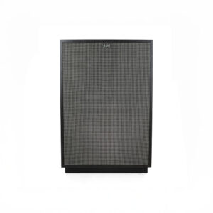 Front view of a modern speaker.