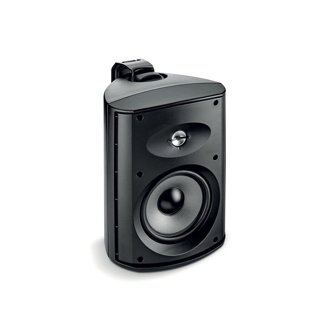 focal-100-od6-black-product-image-1 Focal 100 OD6 outdoor speaker in black, grille removed