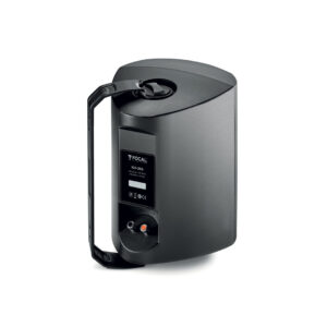 focal-100-od6-black-product-image-2 Focal 100 OD6 outdoor speaker in black, rear view with bracket