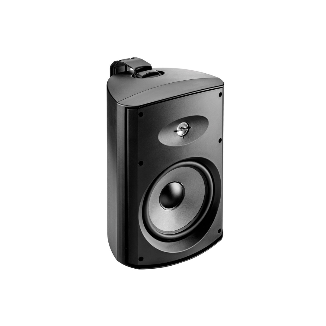 focal-100-od8-black-product-image-1 Focal 100 OD8 outdoor speaker in black, grille removed