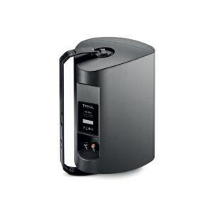 focal-100-od8-black-product-image-2 Focal 100 OD8 outdoor speaker in black, rear view with connection panel