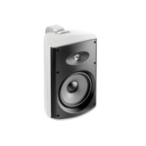 focal-100-od8-white-product-image-1 Focal 100 OD8 outdoor speaker in white, grille removed