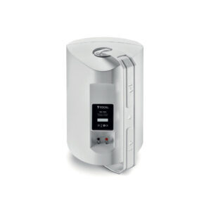 focal-100-od8-white-product-image-2 Focal 100 OD8 outdoor speaker in white, rear view with connection panel