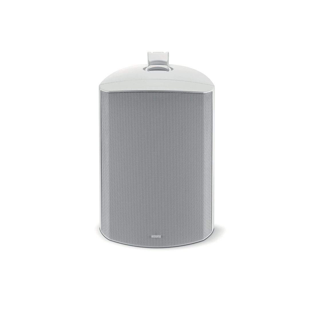 focal-100-od8-white-product-image-5 Focal 100 OD8 outdoor speaker in white, front view with grille