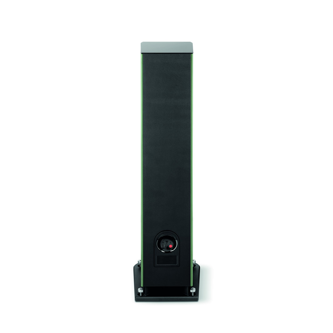 focal-aria-evo-x-n2-moss-green-product-image-4 Focal Aria Evo X N°2 floorstanding speaker in Moss Green, grille fitted
