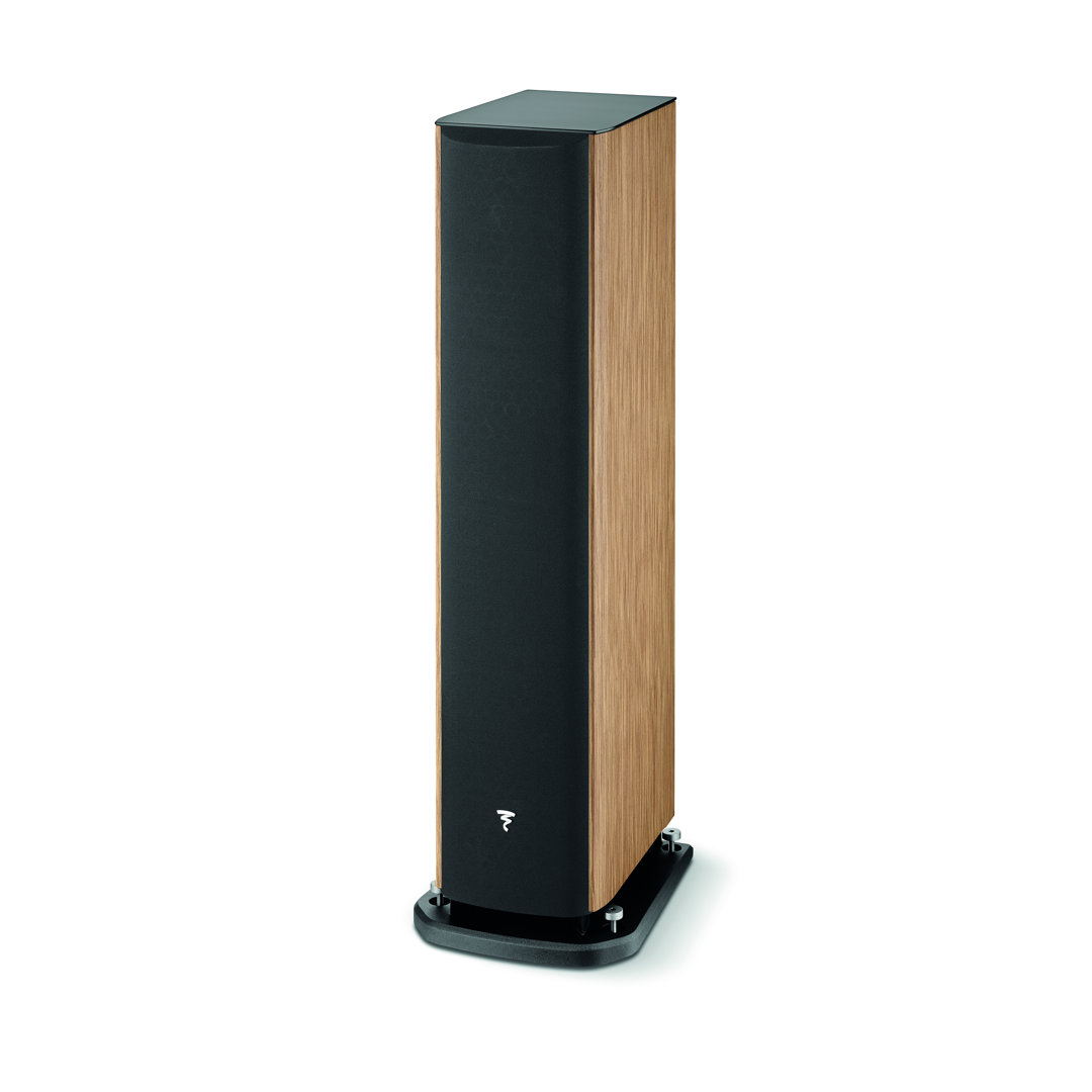 focal-aria-evo-x-n2-prime-walnut-product-image-2 Focal Aria Evo X N°2 floorstanding speaker in Prime Walnut with grille