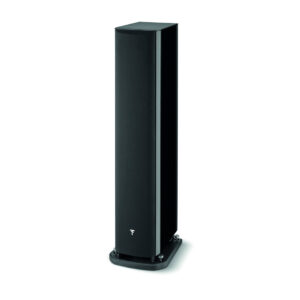 focal-aria-evo-x-n3-black-high-gloss-product-image-2 Focal Aria Evo X N°3 floorstanding speaker in Black High Gloss with grille
