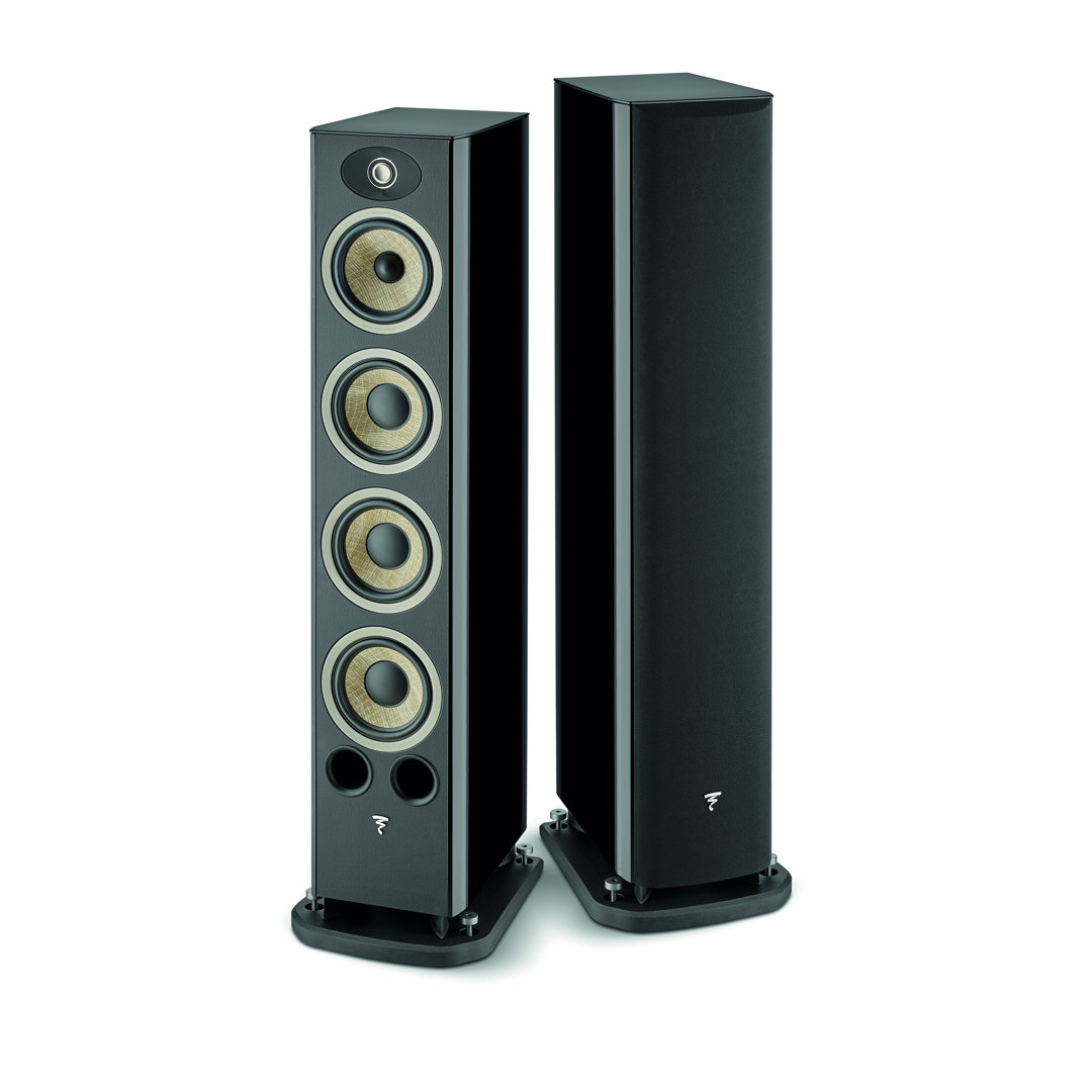 focal-aria-evo-x-n3-black-high-gloss-product-image-3 Pair of Focal Aria Evo X N°3 floorstanding speakers in Black High Gloss