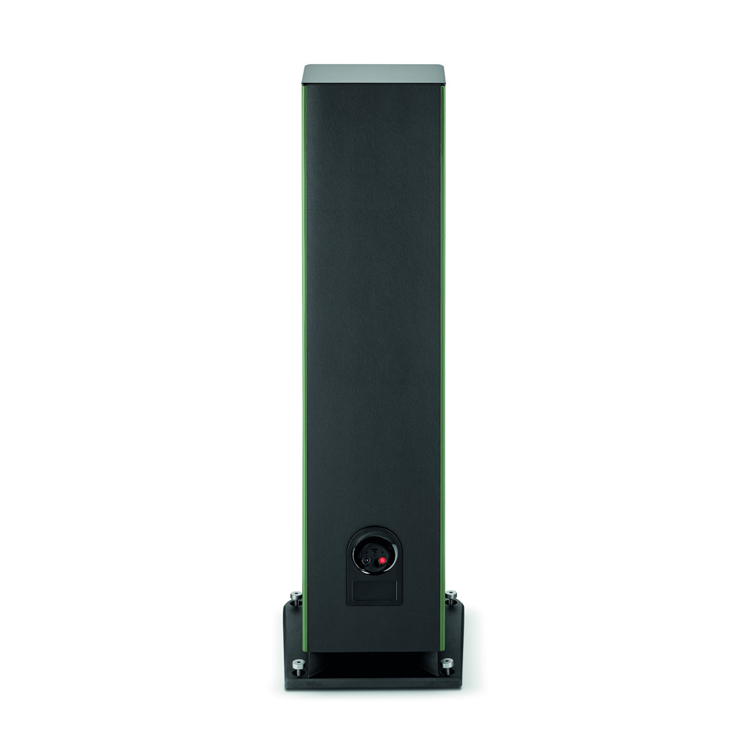 focal-aria-evo-x-n4-moss-green-product-image-4 Focal Aria Evo X N°4 floorstanding speaker in Moss Green, rear view