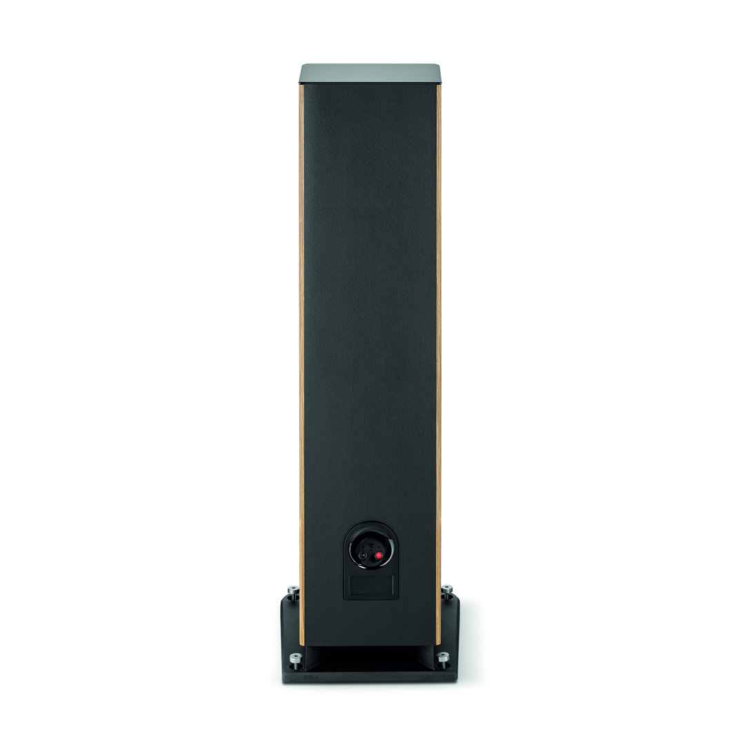 focal-aria-evo-x-n4-prime-walnut-product-image-4 Focal Aria Evo X N°4 floorstanding speaker in Prime Walnut, rear view