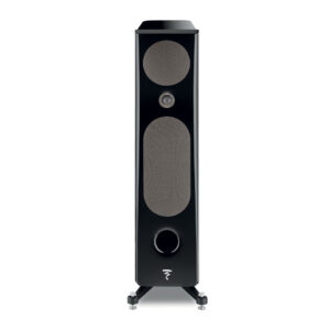 Focal Kanta N°2 floorstanding speaker in Black High Gloss with grille