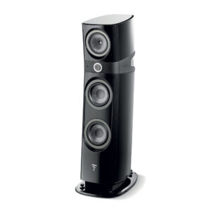 focal-sopra-n2-black-high-gloss-product-image-1 Focal Sopra N°2 floorstanding speaker in Black High Gloss, front view