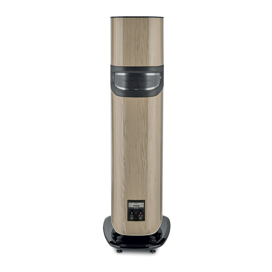 focal-sopra-n2-light-oak-product-image-4 Focal Sopra N°2 floorstanding speaker in Light Oak, rear view