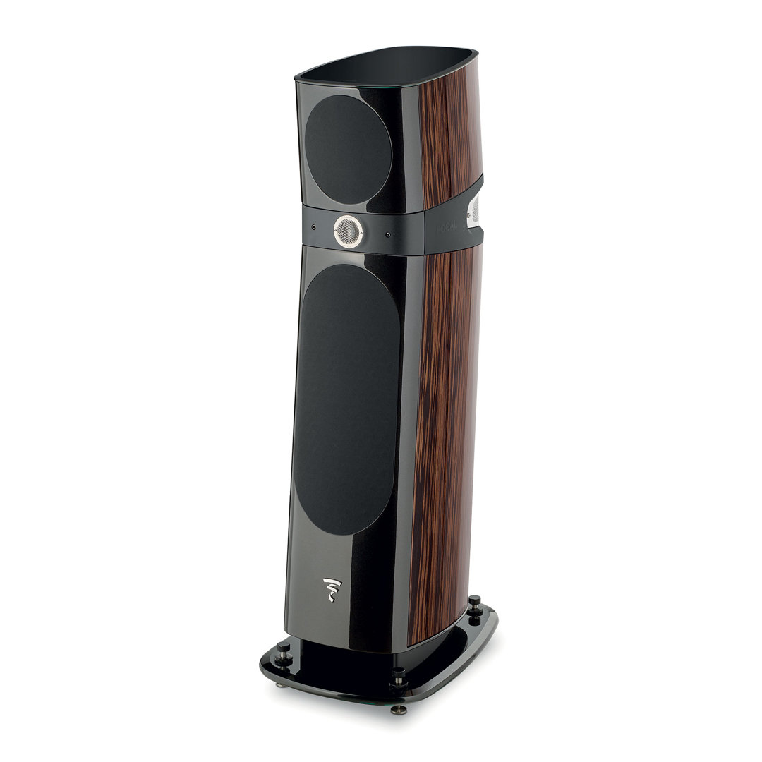 focal-sopra-n2-macassar-ebony-product-image-3 Focal Sopra N°2 floorstanding speaker in Macassar Ebony with grille