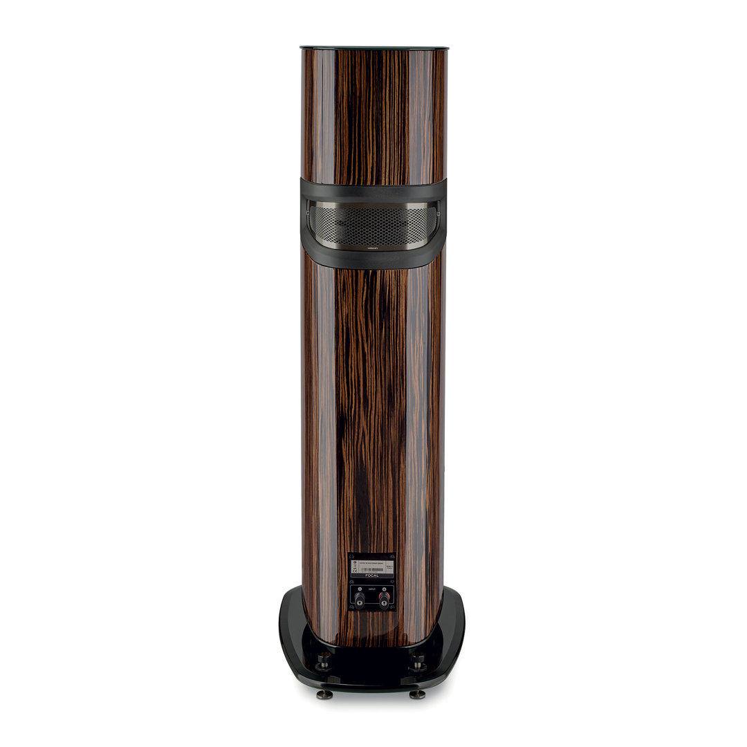 focal-sopra-n2-macassar-ebony-product-image-4 Focal Sopra N°2 floorstanding speaker in Macassar Ebony, rear view