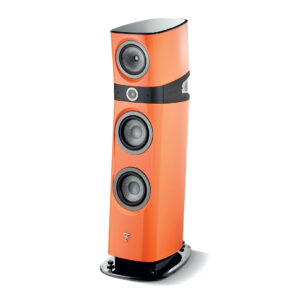 focal-sopra-n2-orange-high-gloss-product-image-1 Focal Sopra N°2 floorstanding speaker in Orange High Gloss, front view