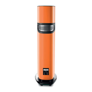 focal-sopra-n2-orange-high-gloss-product-image-3 Focal Sopra N°2 floorstanding speaker in Orange High Gloss, rear view