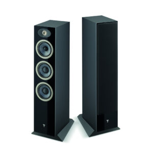 focal-theva-n2-black-high-gloss-product-image-1 Pair of Focal Theva N°2 floorstanding speakers in Black High Gloss