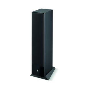 focal-theva-n2-black-high-gloss-product-image-3 Focal Theva N°2 floorstanding speaker in Black High Gloss with grille