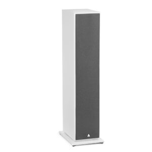 Triangle Borea BR07 floorstanding speaker in White with grille