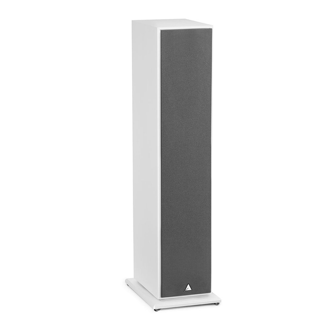 Triangle Borea BR07 floorstanding speaker in White with grille
