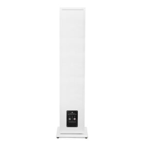Triangle Borea BR08 floorstanding speaker in White, rear panel with connections