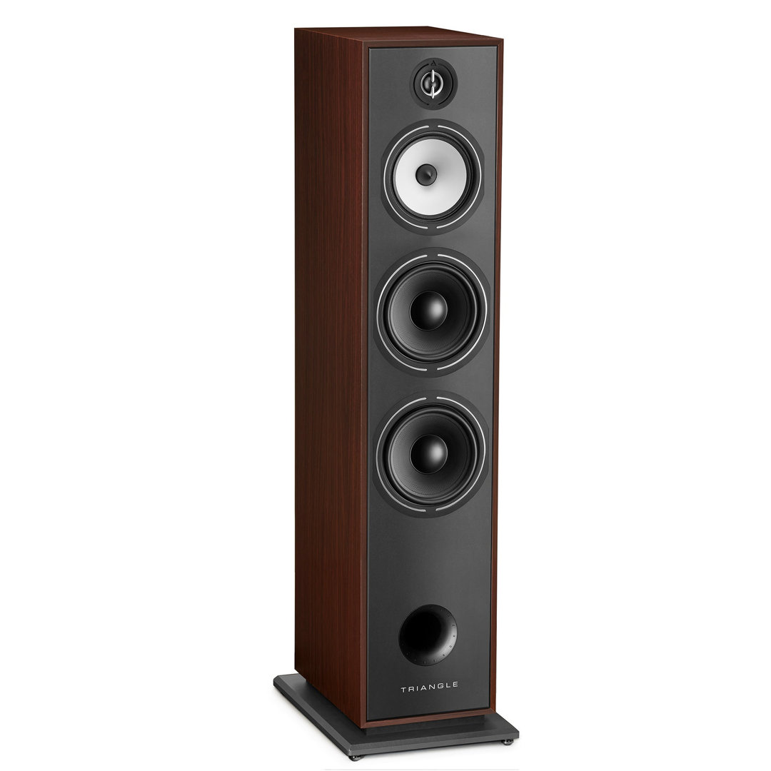 triangle-br10-walnut-product-image-2 Triangle Borea BR10 floorstanding speaker in Walnut, angled view