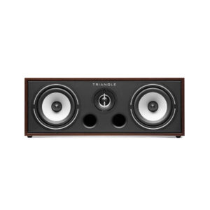 Triangle Borea BRC1 centre speaker in Walnut, front view