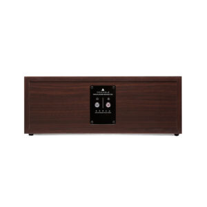 Triangle Borea BRC1 centre speaker in Walnut, rear panel with connections