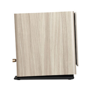 triangle-solstice-3-birch-product-image-3 Triangle Solstice 3 speaker in Birch with grille, side view
