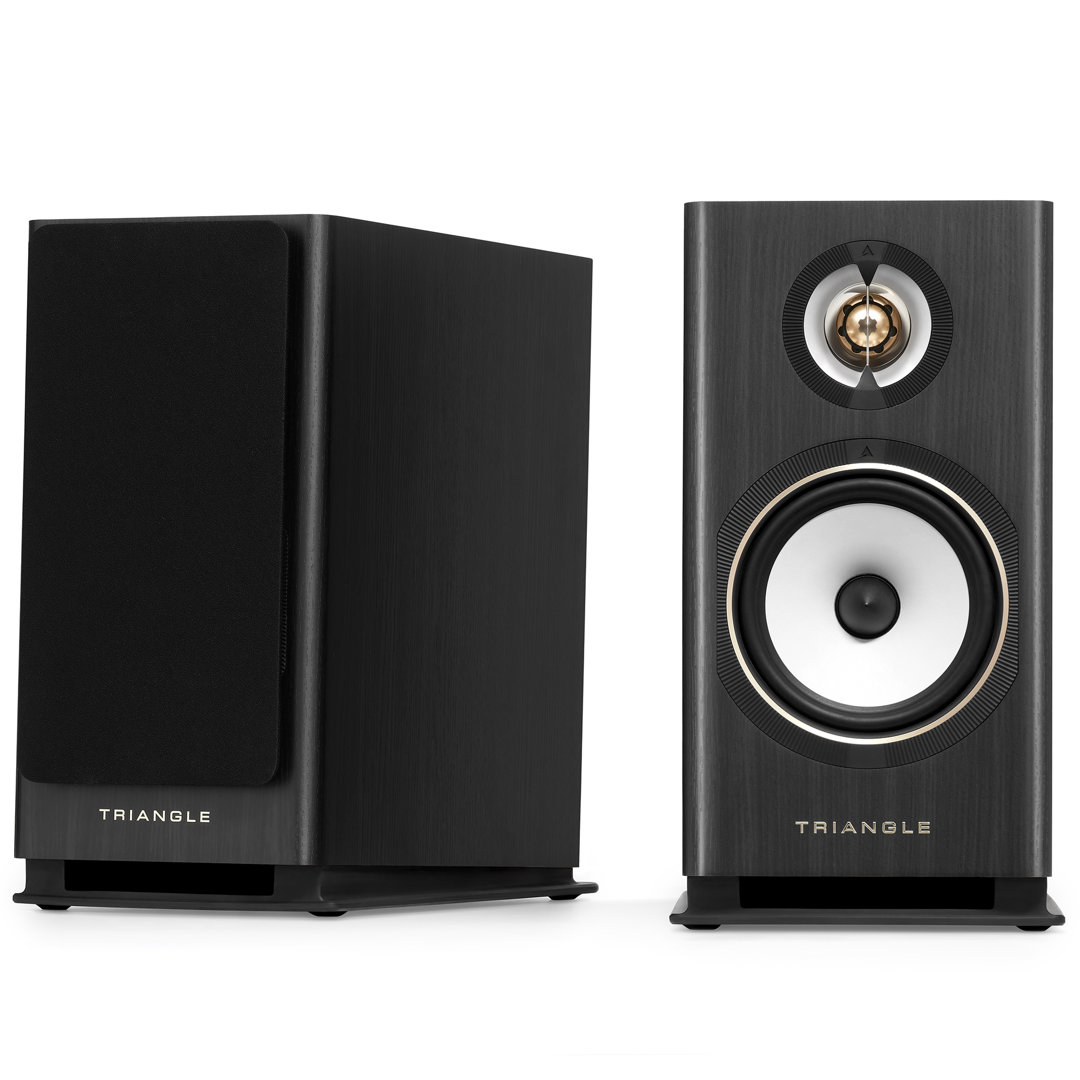 triangle-solstice-3-black-ash-product-image-1 Pair of Triangle Solstice 3 speakers in Black Ash