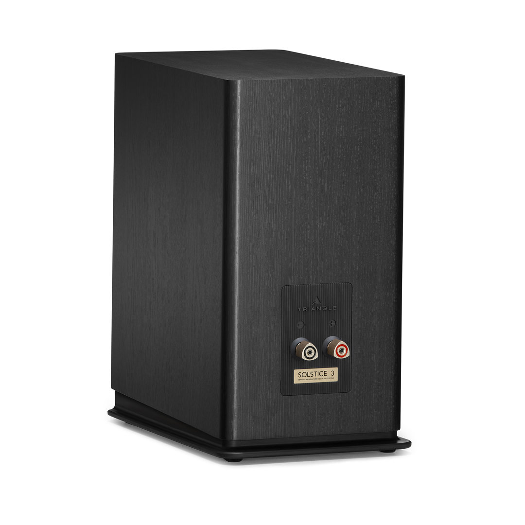 triangle-solstice-3-black-ash-product-image-4 Triangle Solstice 3 speaker in Black Ash, rear view