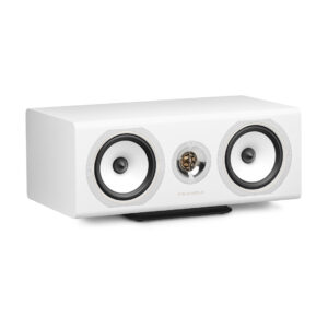 Triangle Solstice C3 centre speaker in White, front view